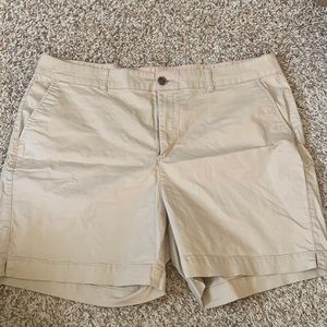 Old Navy Khaki high rise shorts